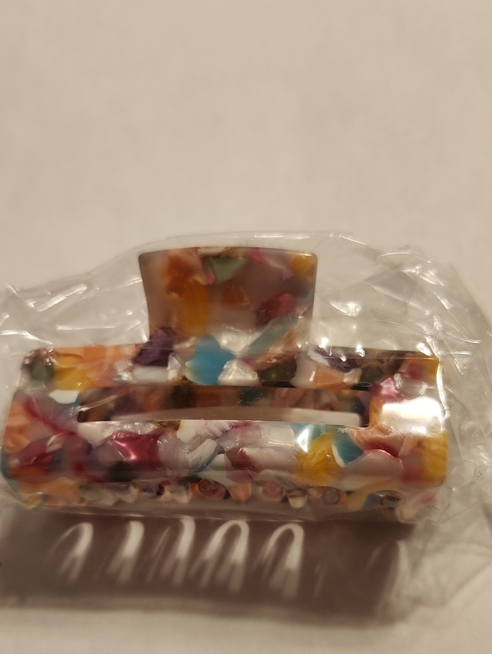 NWOT Acetate Hair Clip 3 inches